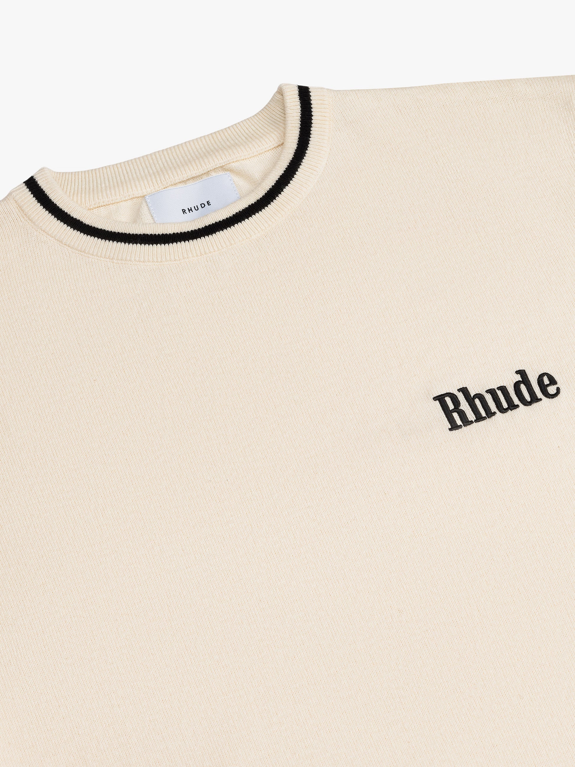 RHUDE LOGO KNIT TEE - 3