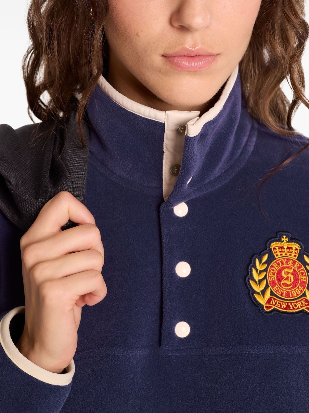 logo patch sweatshirts - 4