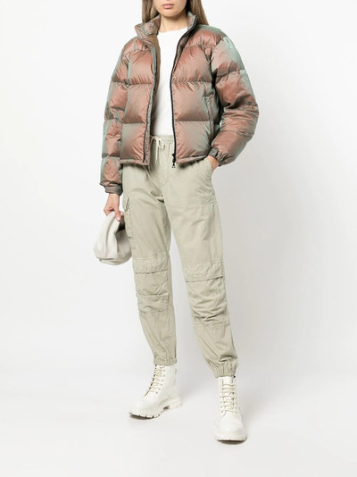 John Elliott iridescent-effect padded jacket outlook