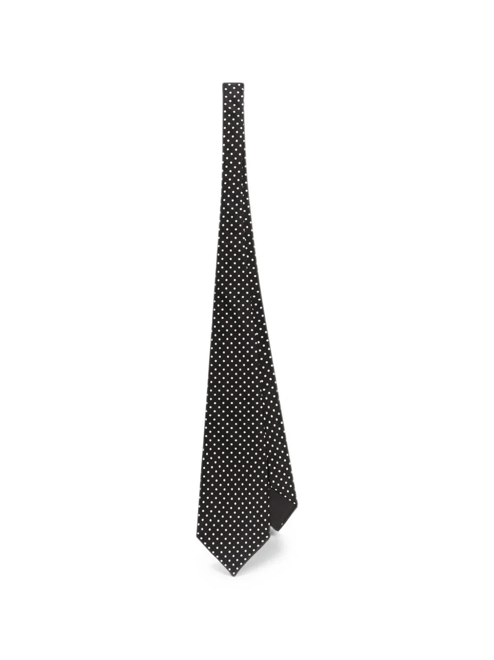 polka dot jacquard tie - 1