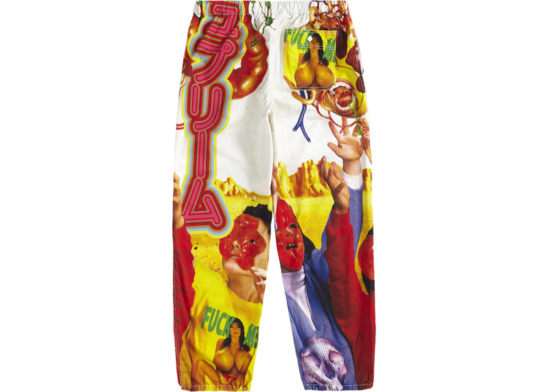 Supreme Supreme Sekintani La Norihiro Skate Pant Multicolor outlook