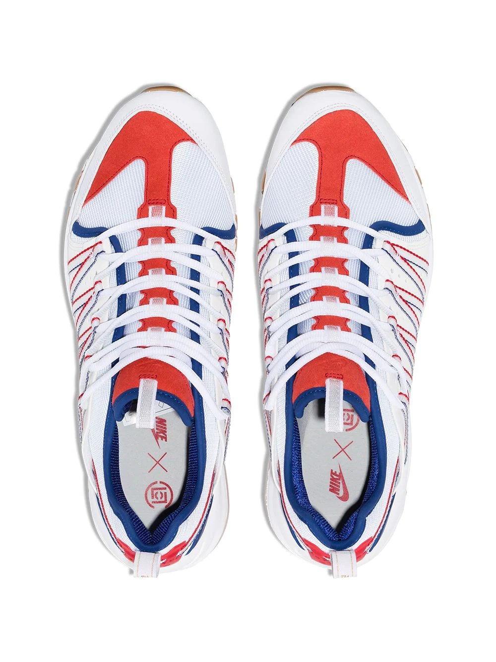 x CLOT Zoom Haven 97 “White/Red/Blue” sneakers - 4