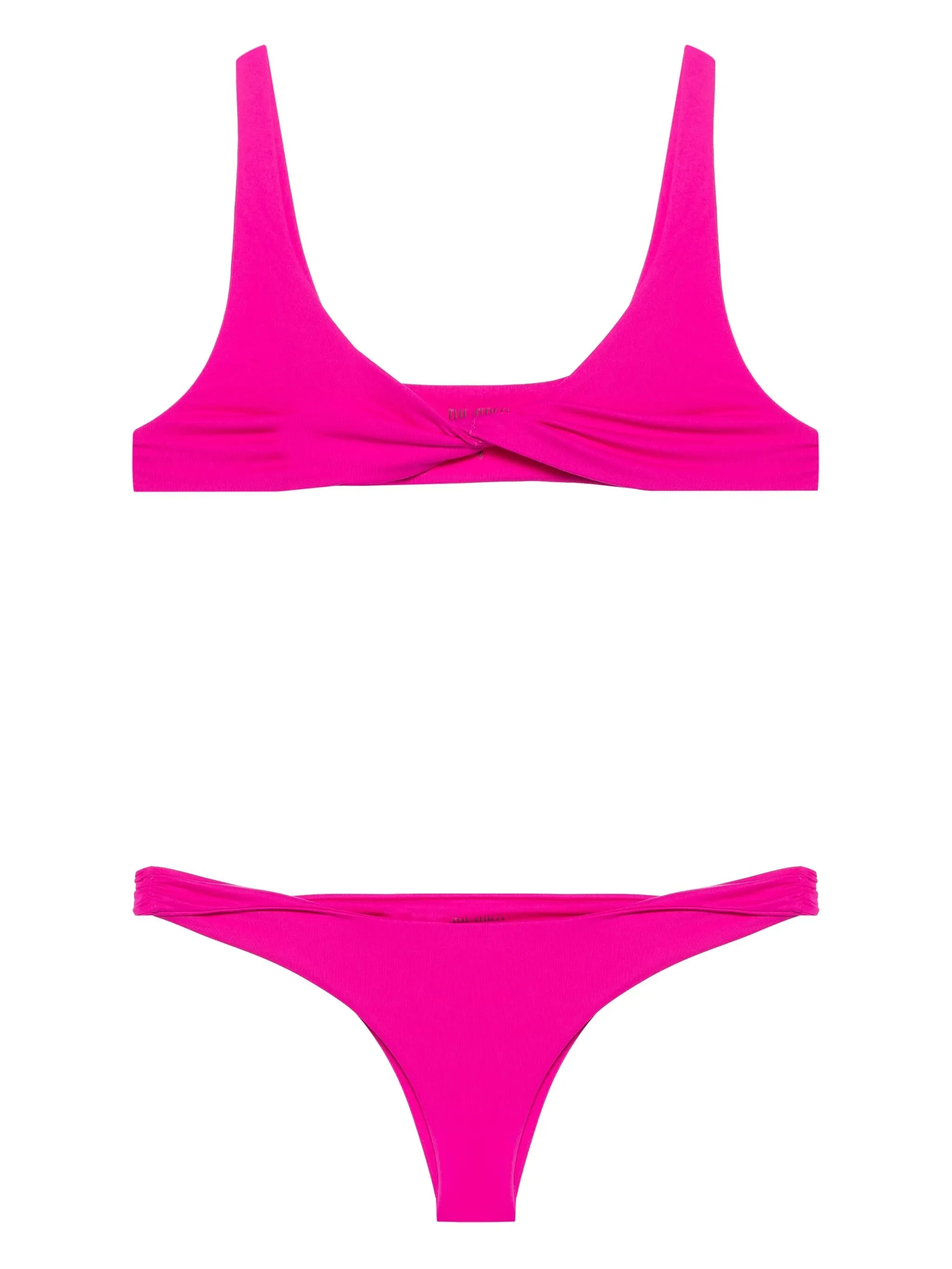 rubberised-logo bikini - 1