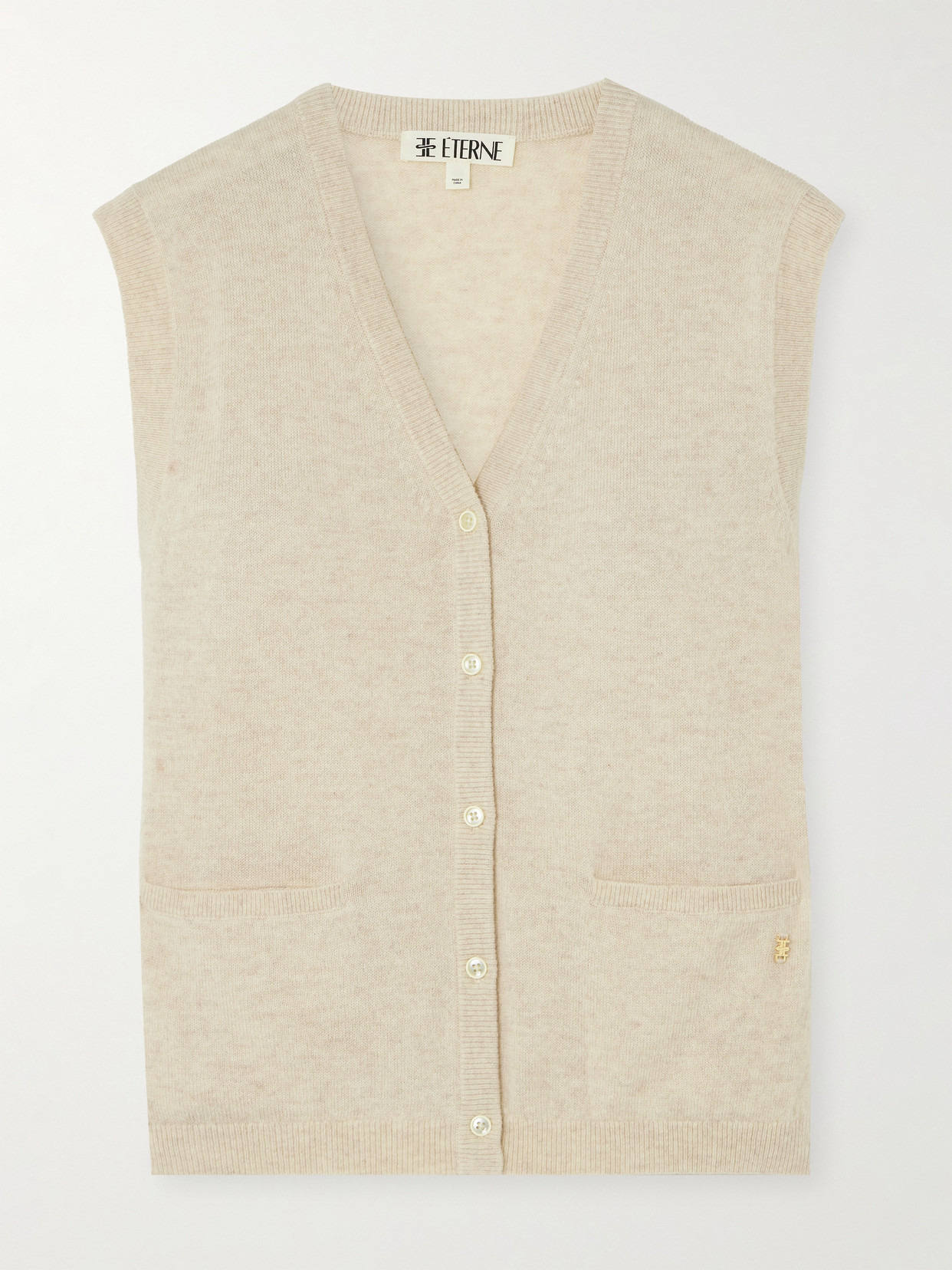 Elton Cashmere Vest - 1