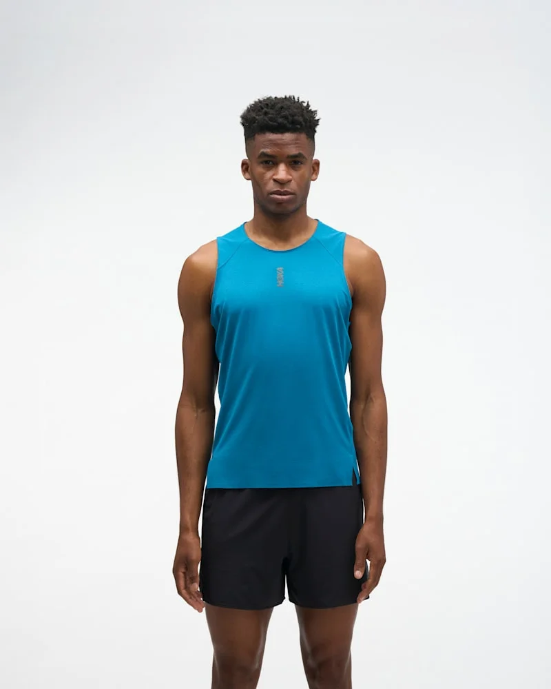 Men's EveryRun Tank Top in Night Glow Blue - 1