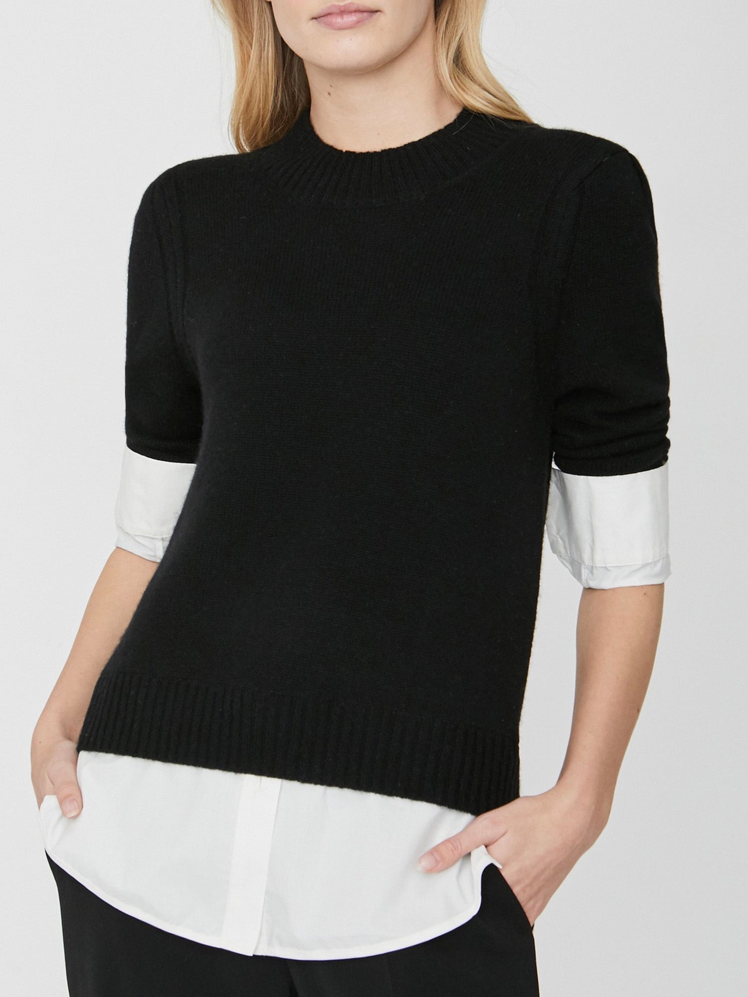 The Eton Layered Crew Looker - 6