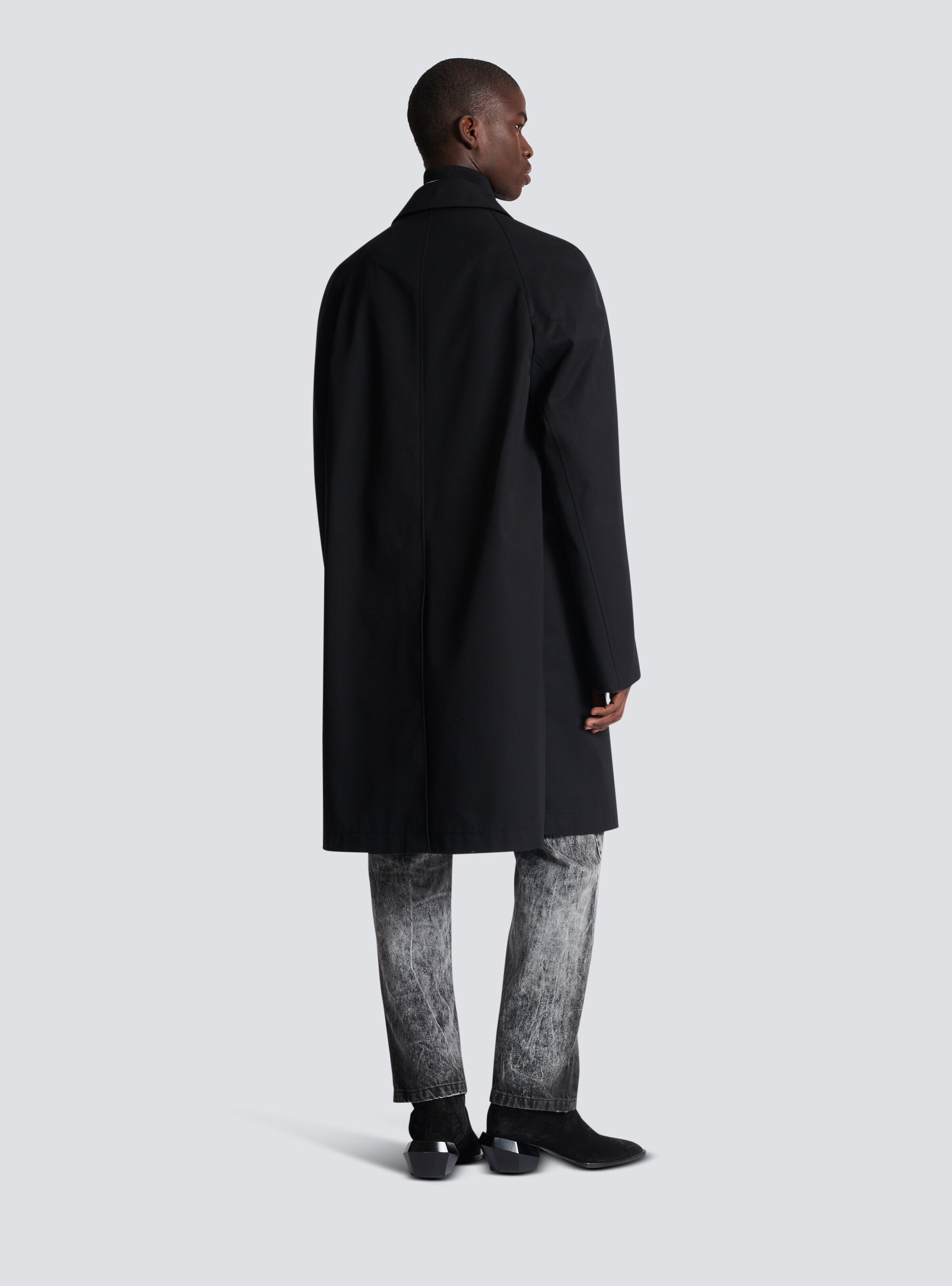 Balmain Signature car coat - 4