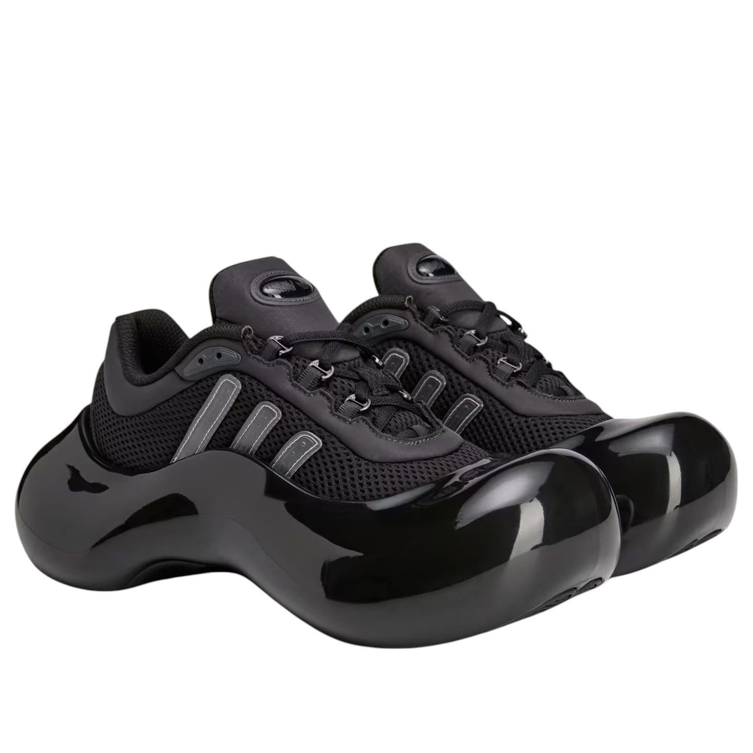 (WMNS) adidas x Avavav Moonrubber Megaride 'Black' JI1494 - 3