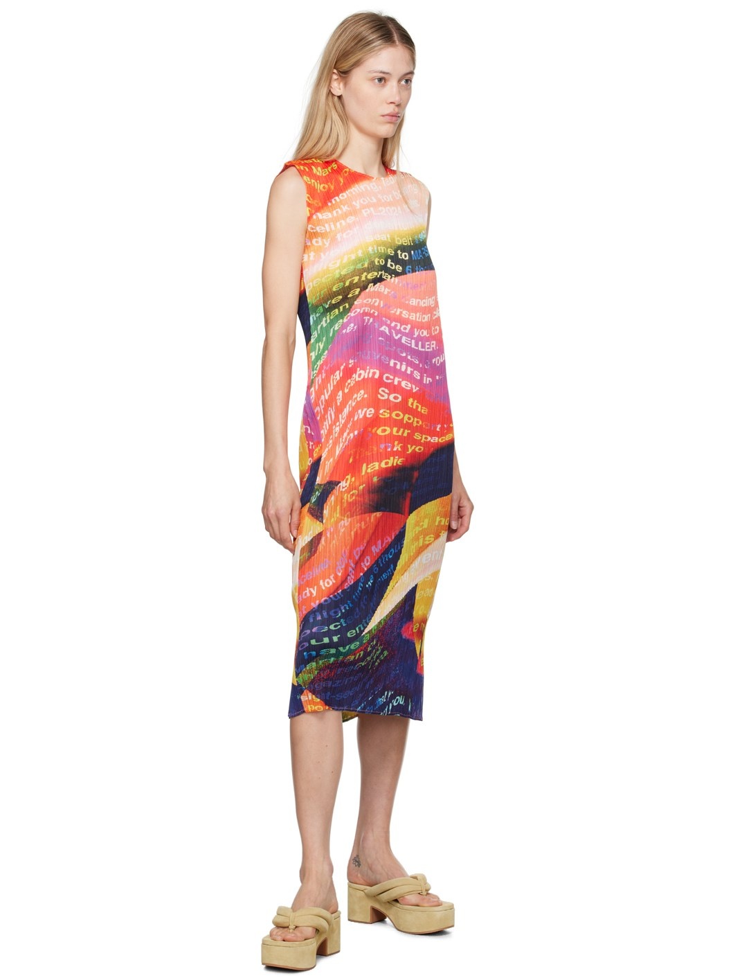 Orange Voyager Midi Dress - 4