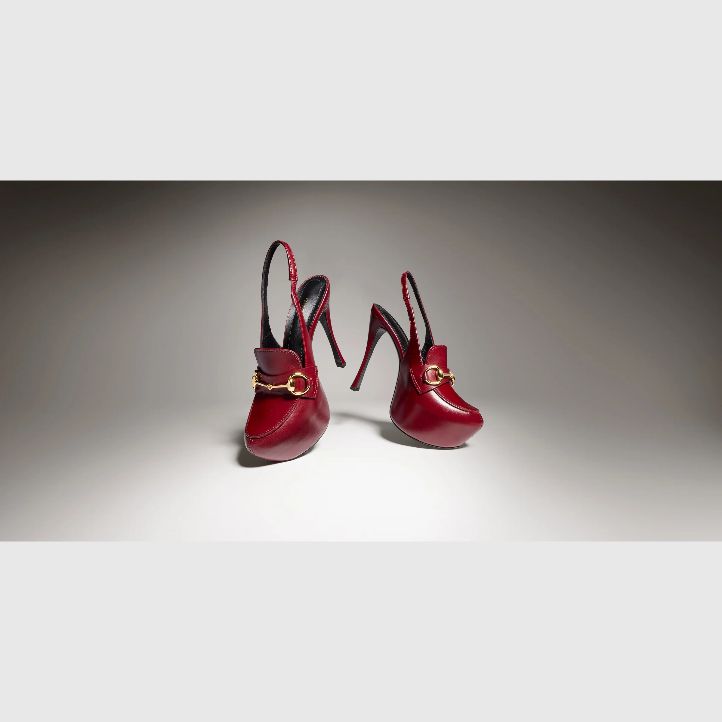 Women's platform slingback with Horsebit - 1