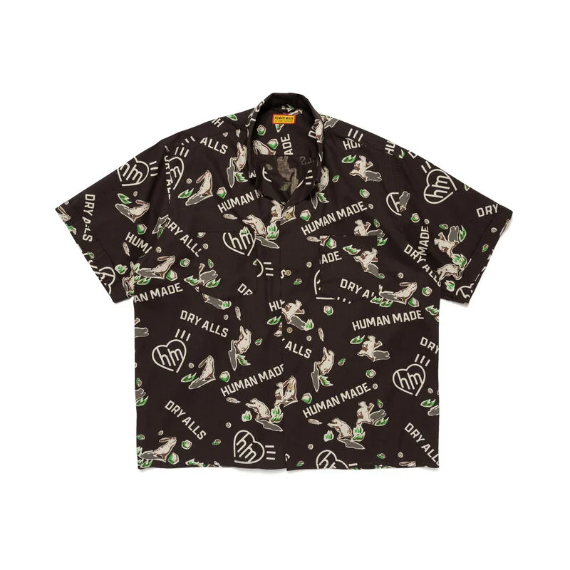 Otter Allover Printed Short Sleeve Shirt - 1
