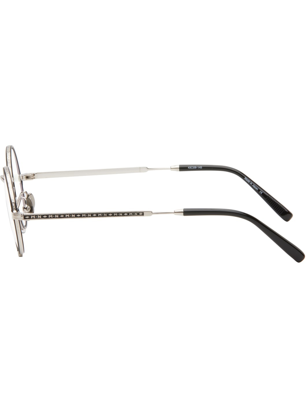 Silver & Black 10103H-I Glasses - 3