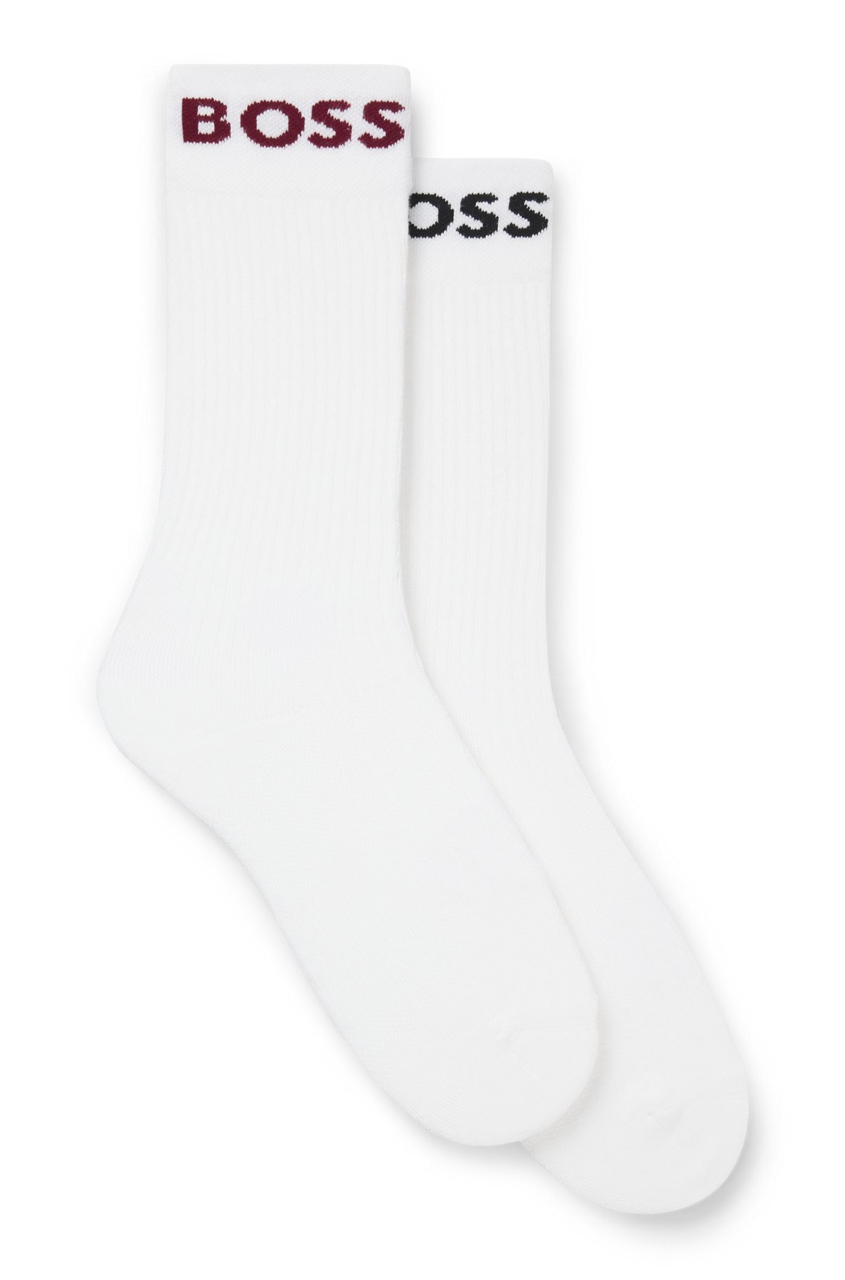 TWO-PACK OF QUARTER-LENGTH SOCKS IN STRETCH FABRIC - 1