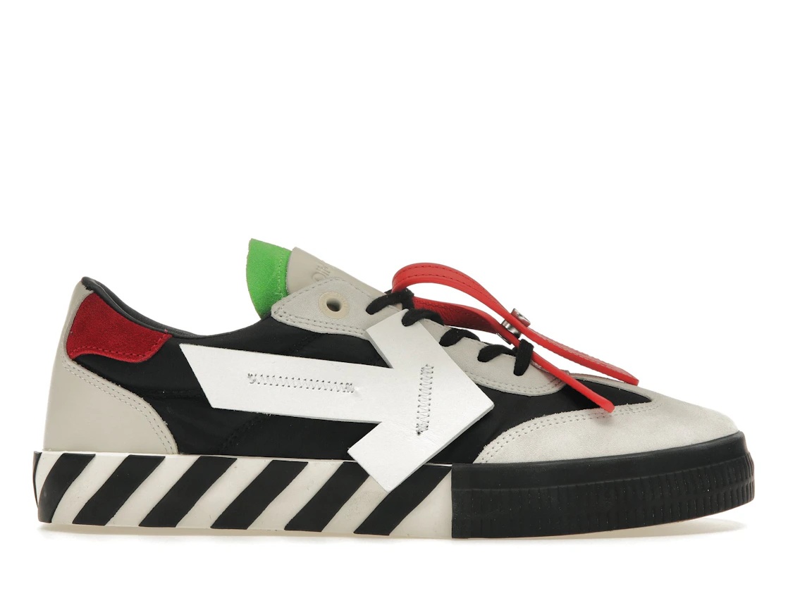 OFF-WHITE Floating Arrow Vulcanized Low Black Green Red - 1