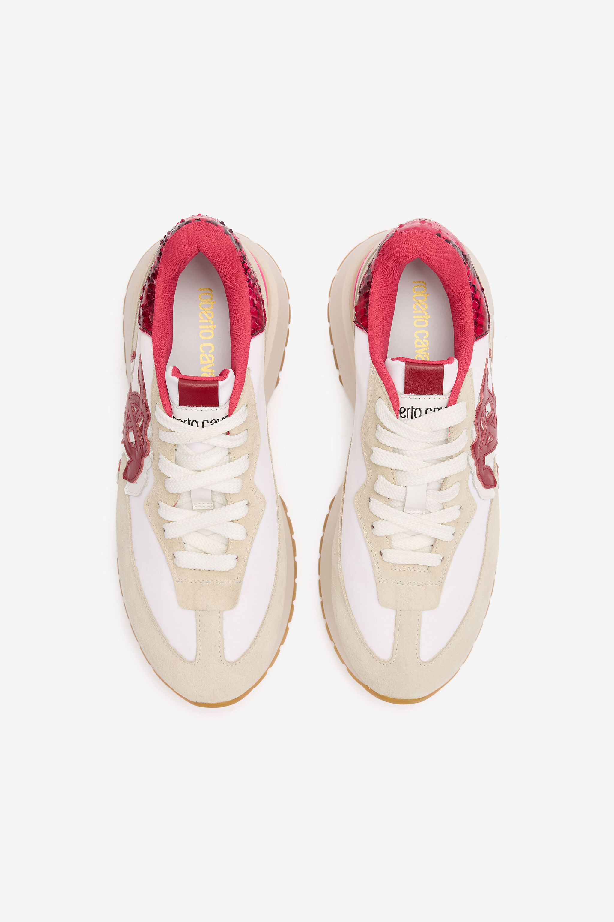 Sneakers With Python Scale Back - 5