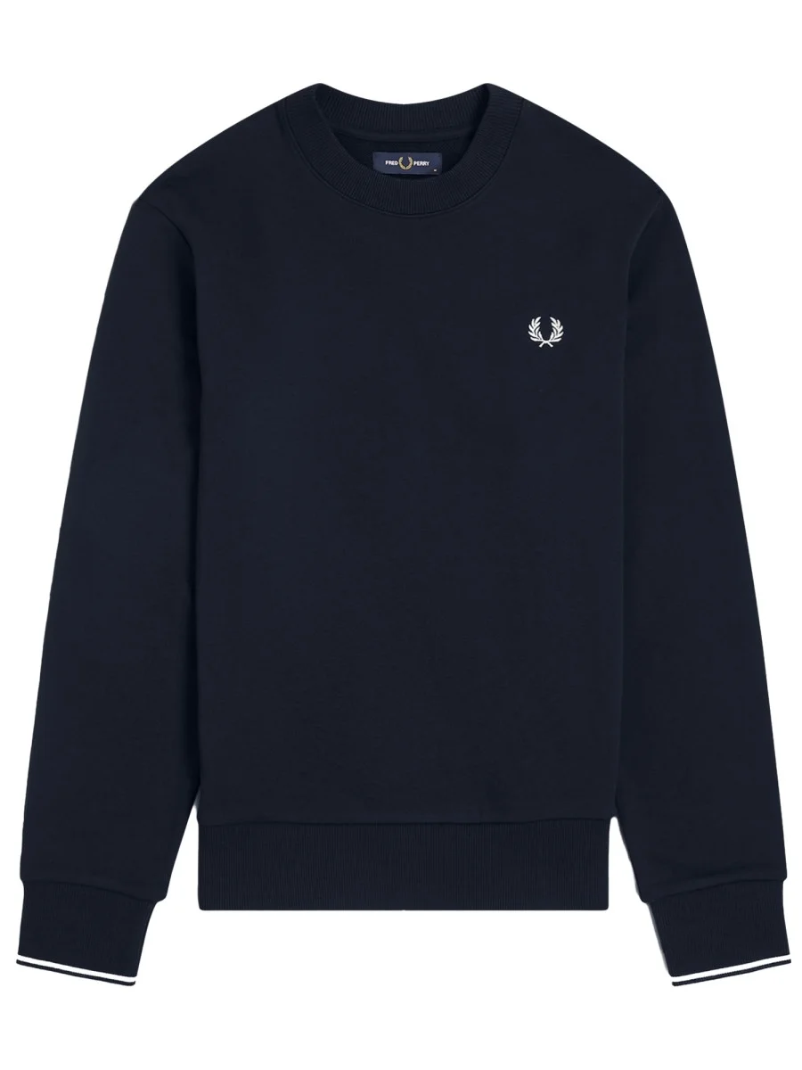 COTTON SWEATSHIRT WITH LOGO - 1