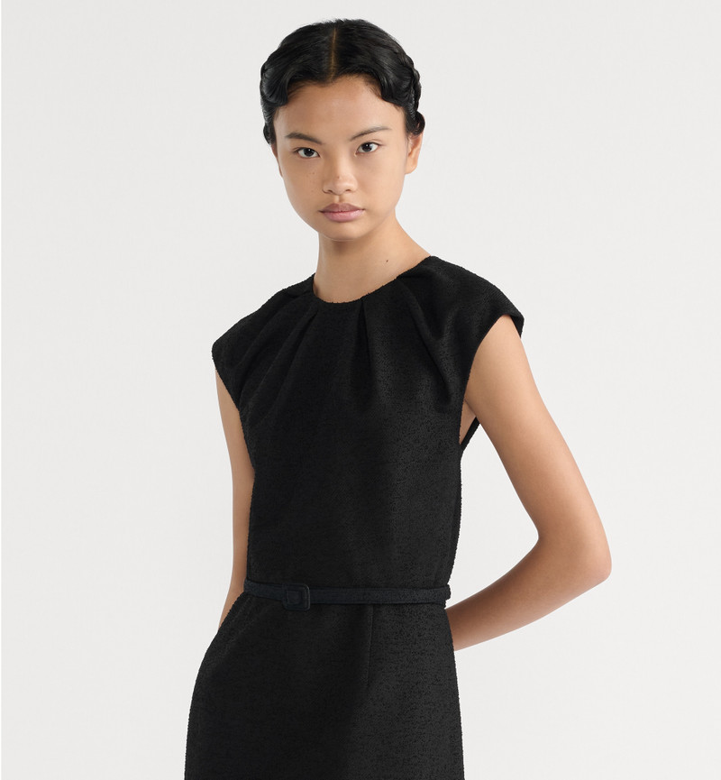 Mid-Length Belted Dress 4