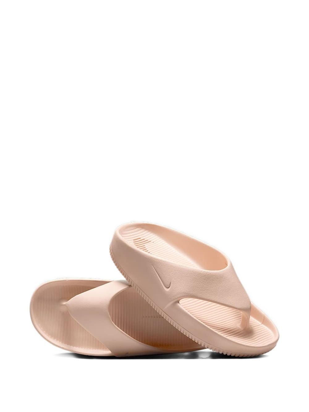 Calm T-strap slip-on slides - 2
