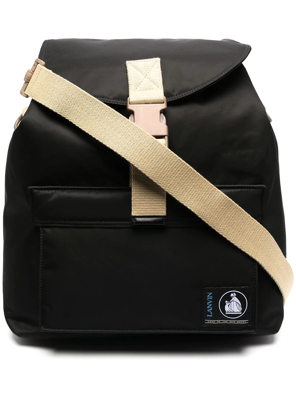 foldover buckled backpack - 1