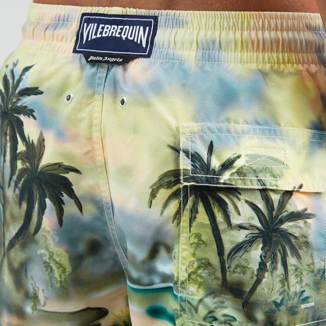 Men Swim Trunks Graffiti Jungle 360- Vilebrequin x Palm Angels - 6