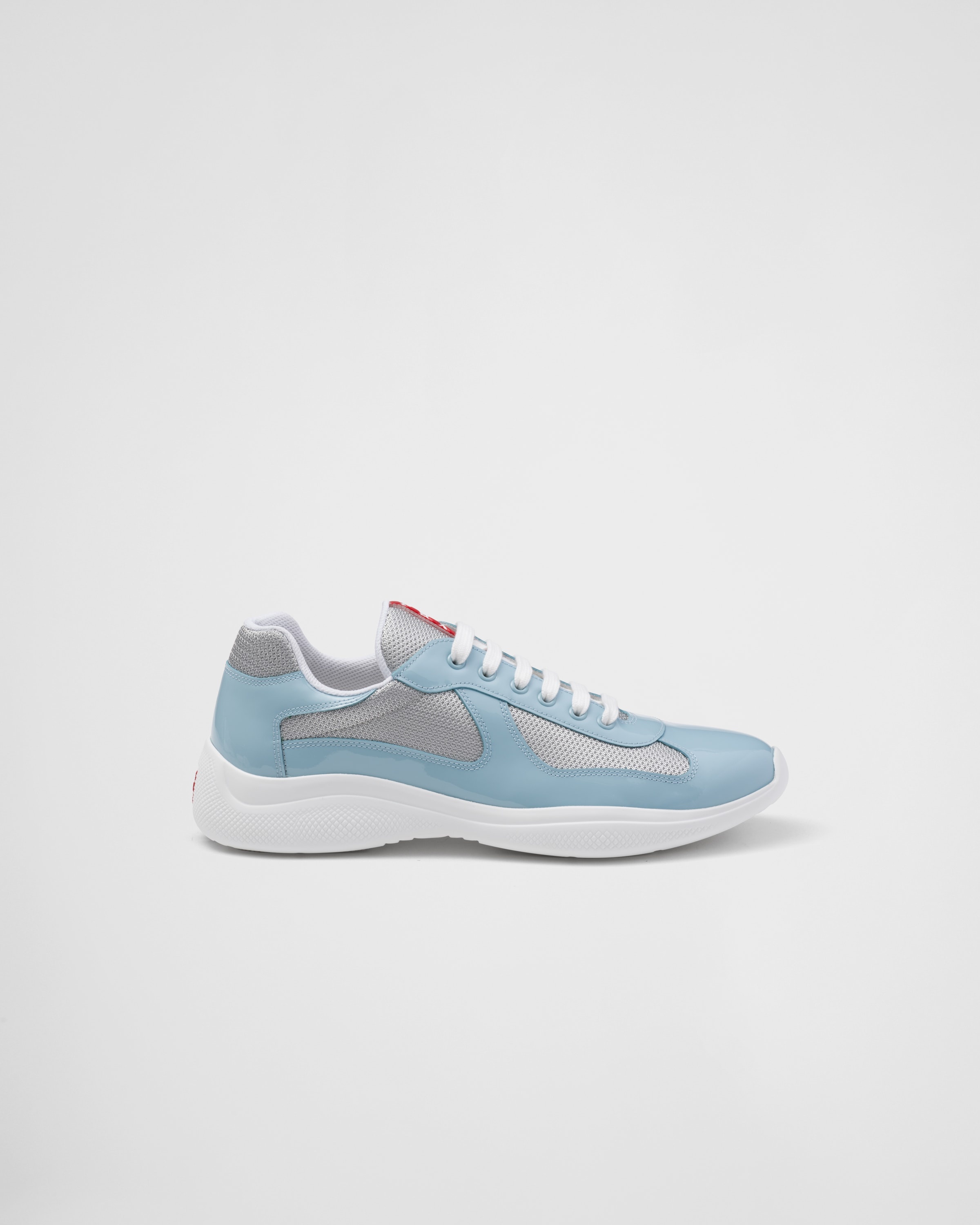 Prada America's Cup patent leather and bike fabric sneakers - 2