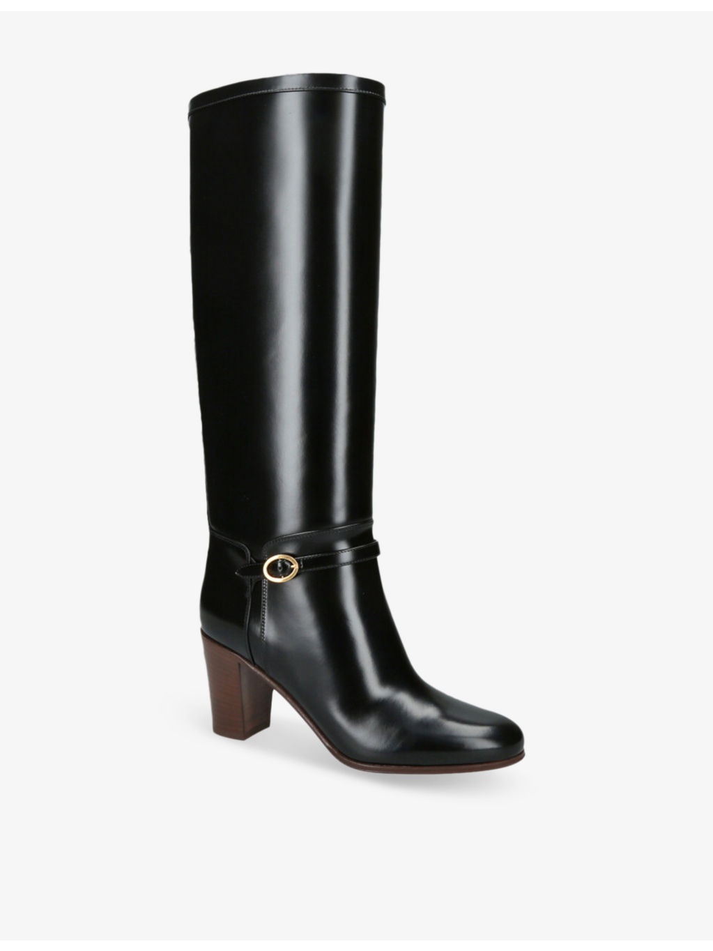Pattie 75 leather knee-high boots - 3