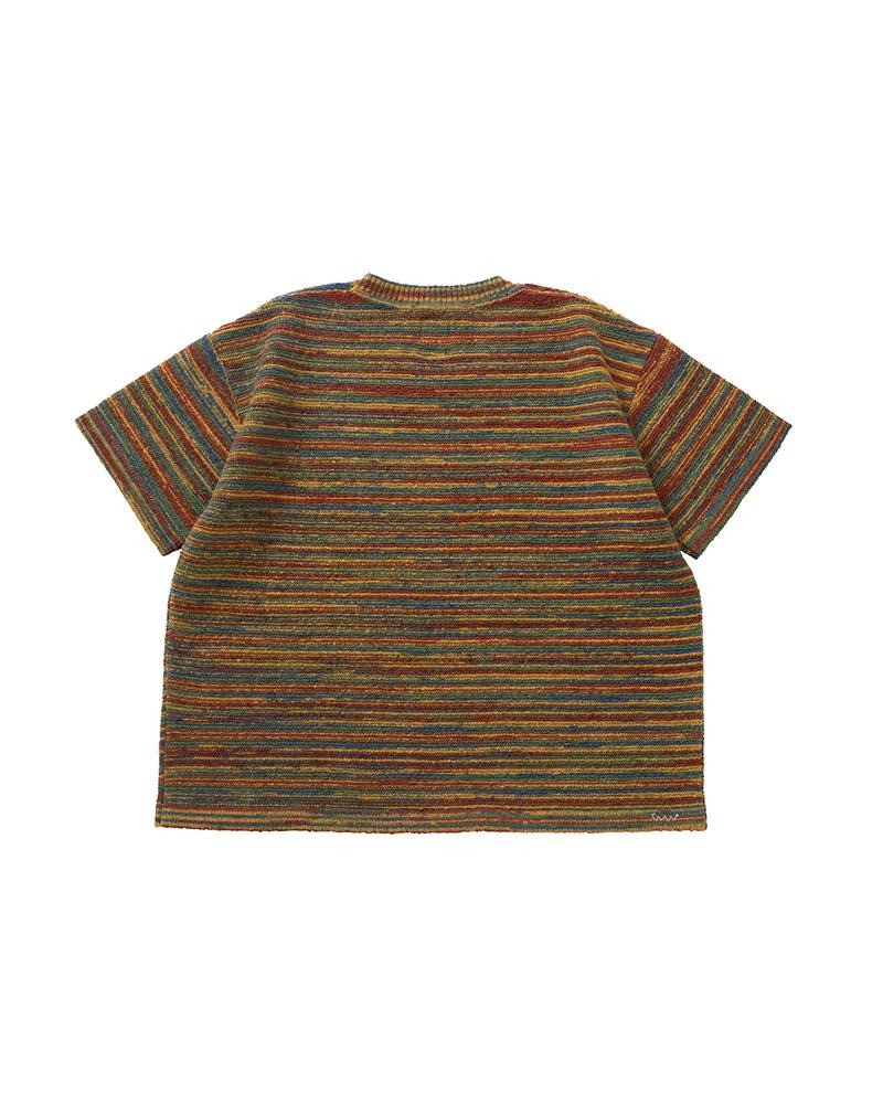 visvim JUMBO KNIT TEE S/S W RED outlook