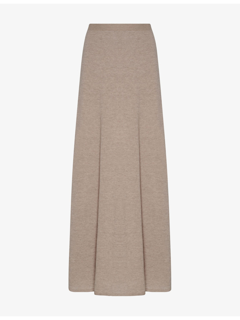 Noella High-Waist Cashmere Maxi Skirt 1