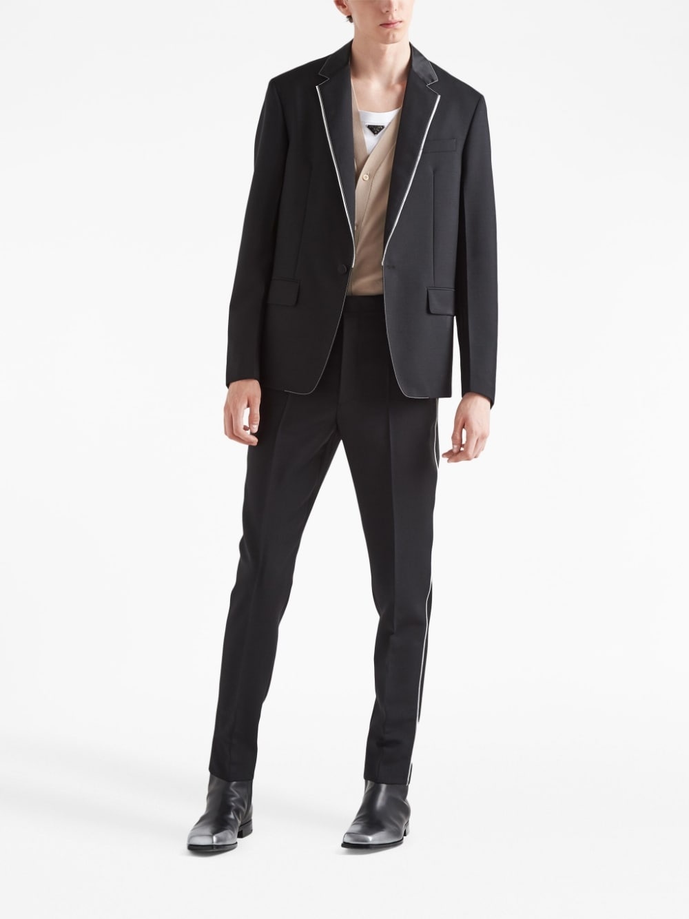 wool tailored trousers - 2