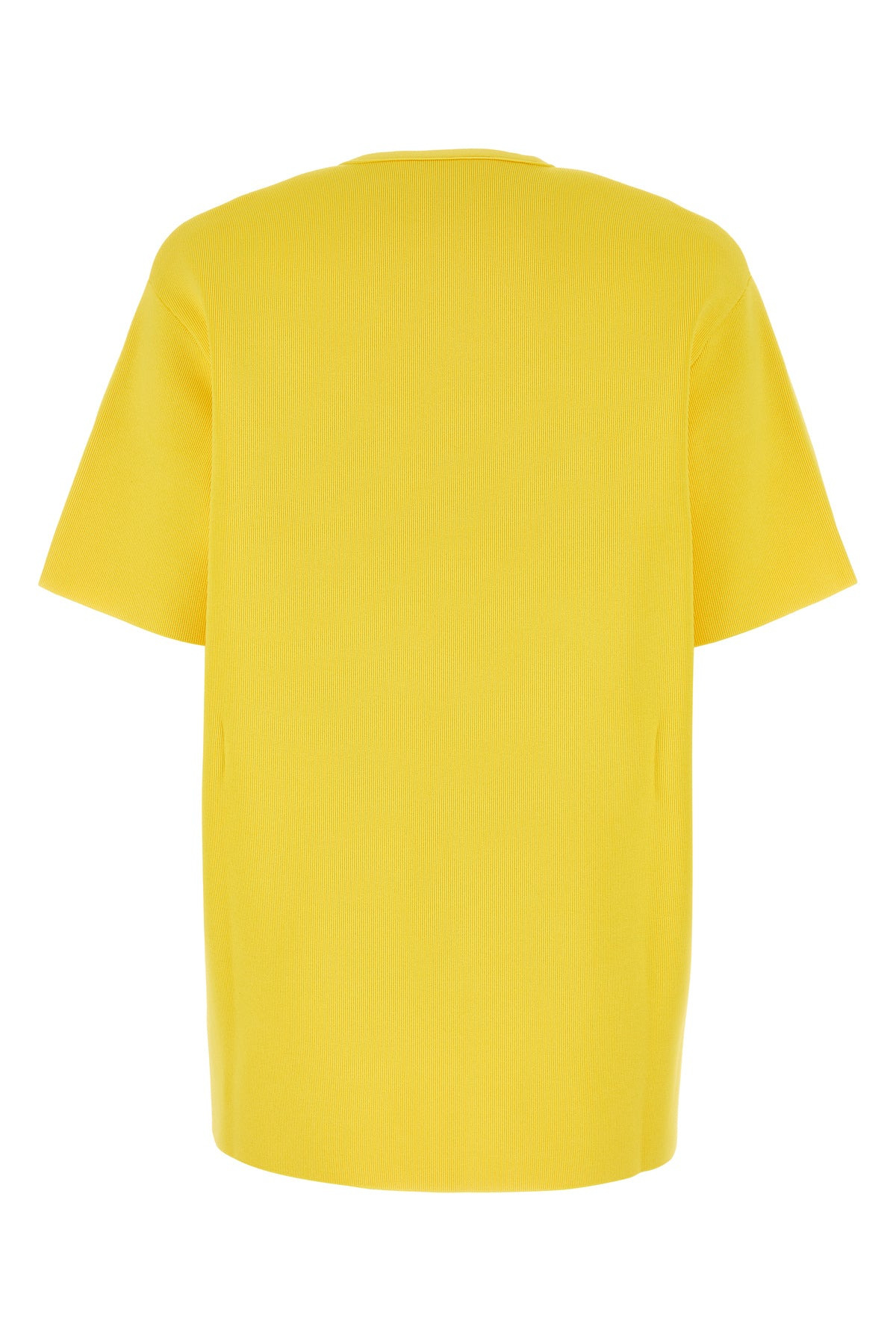 Yellow viscose blend t-shirt - 2