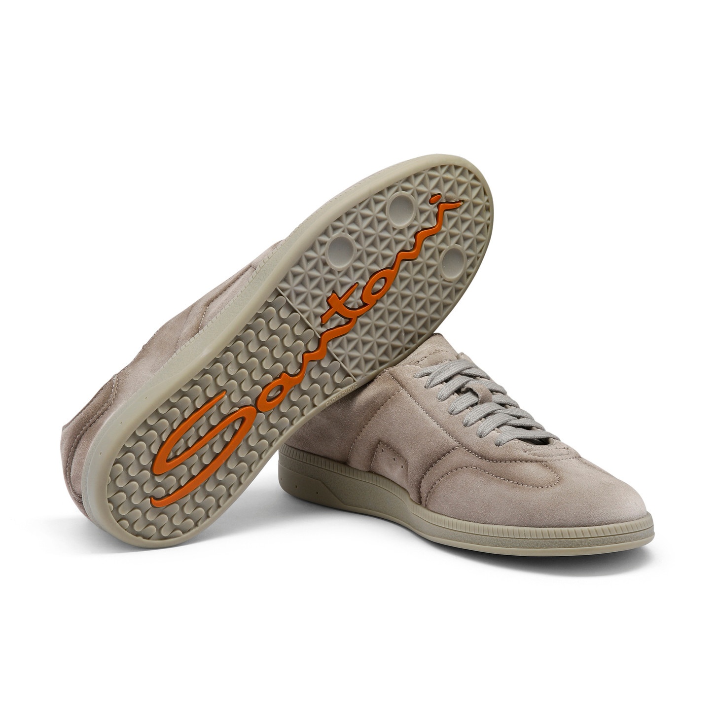 Men's grey suede DBS Oly sneaker - 4