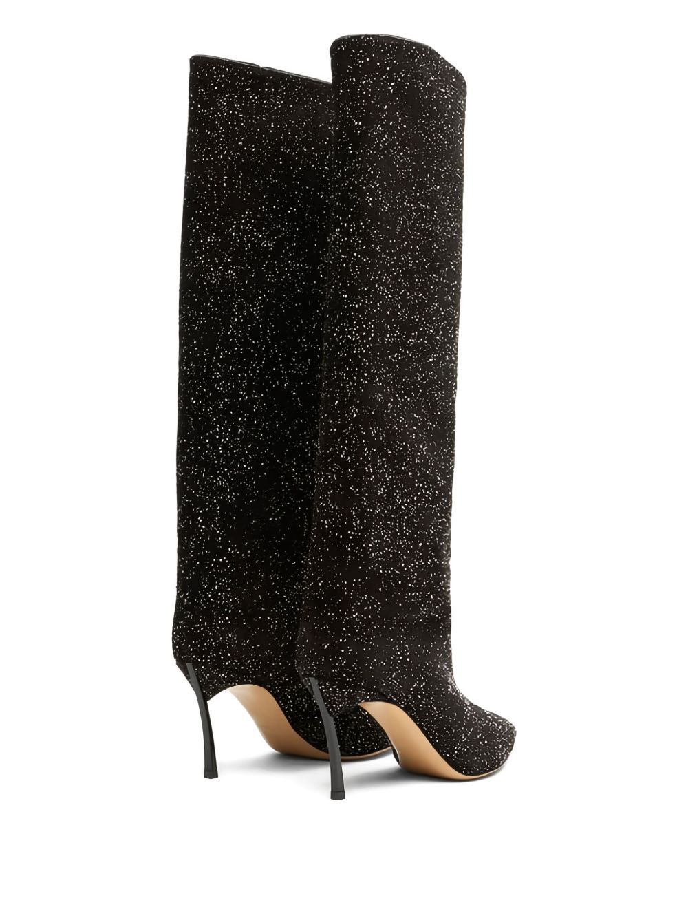 stiletto-heel pointed-toe boots - 4