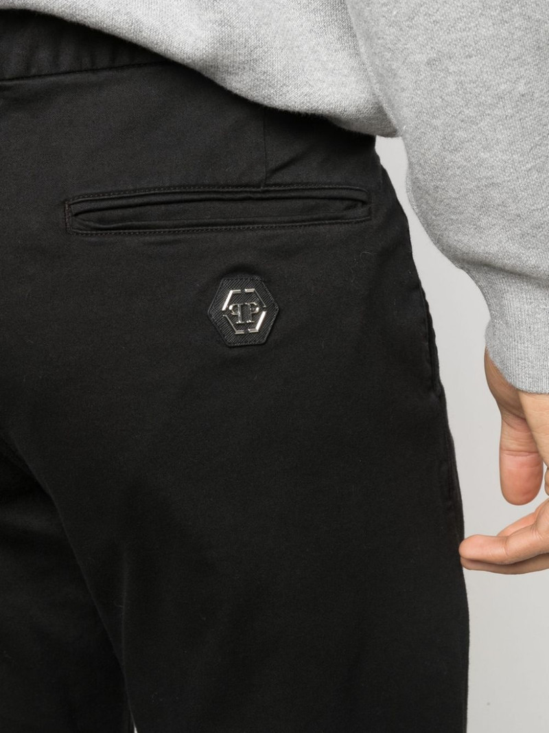 Hexagon logo slim-fi chinos 5