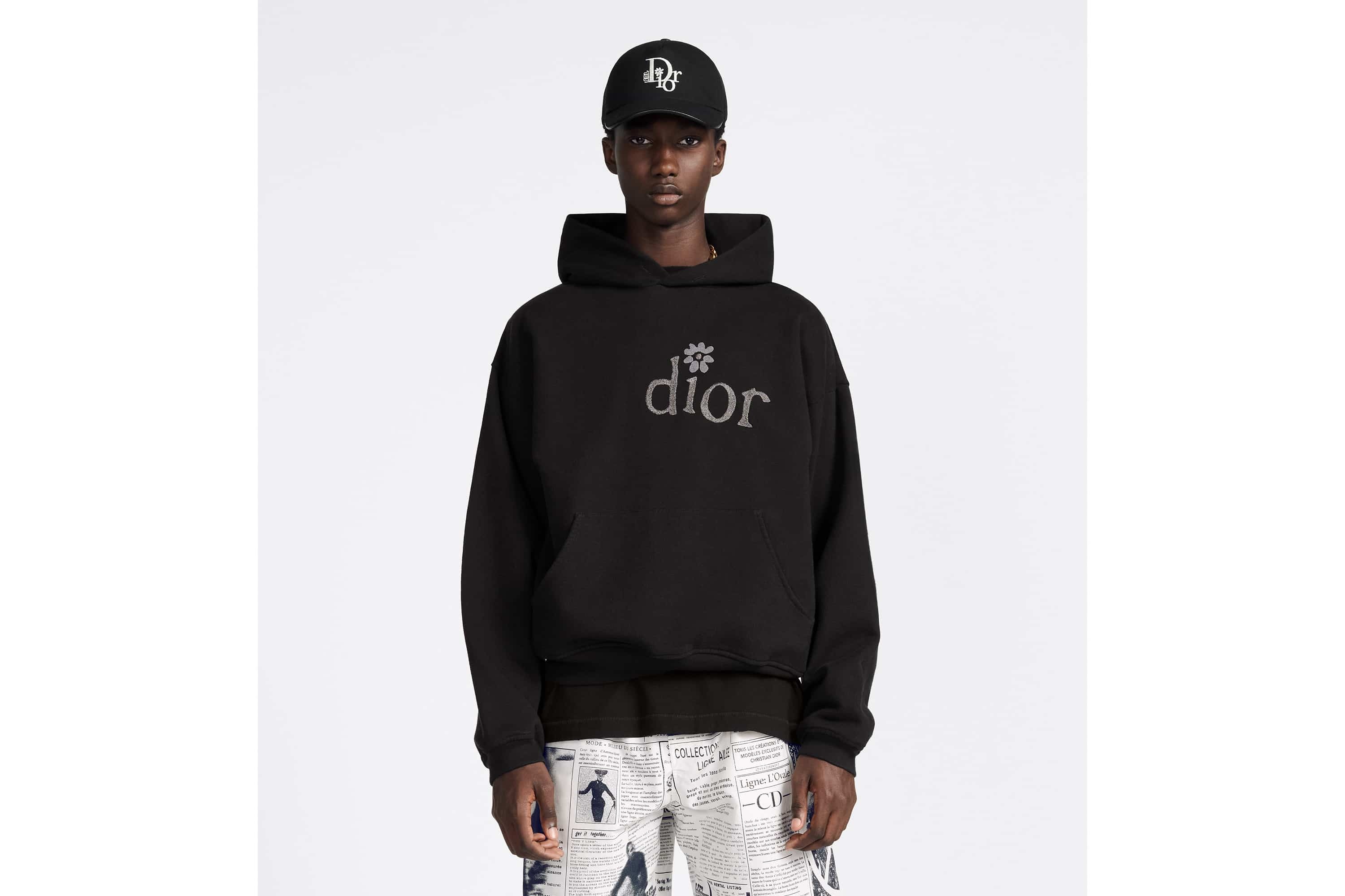 DIOR BY ERL Hooded Sweatshirt, Relaxed Fit - 4