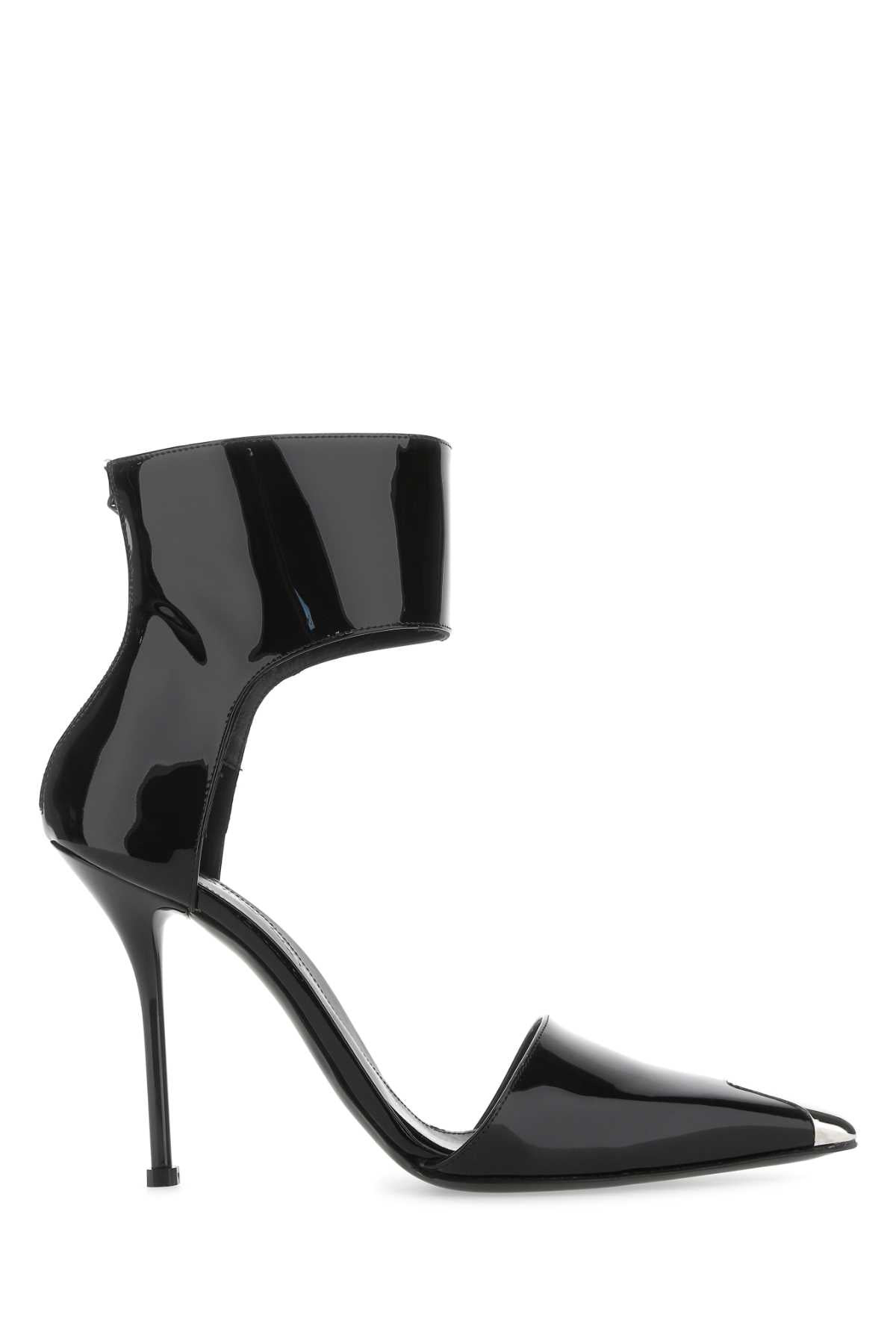 Alexander Mcqueen Women Black Leather Pumps - 1