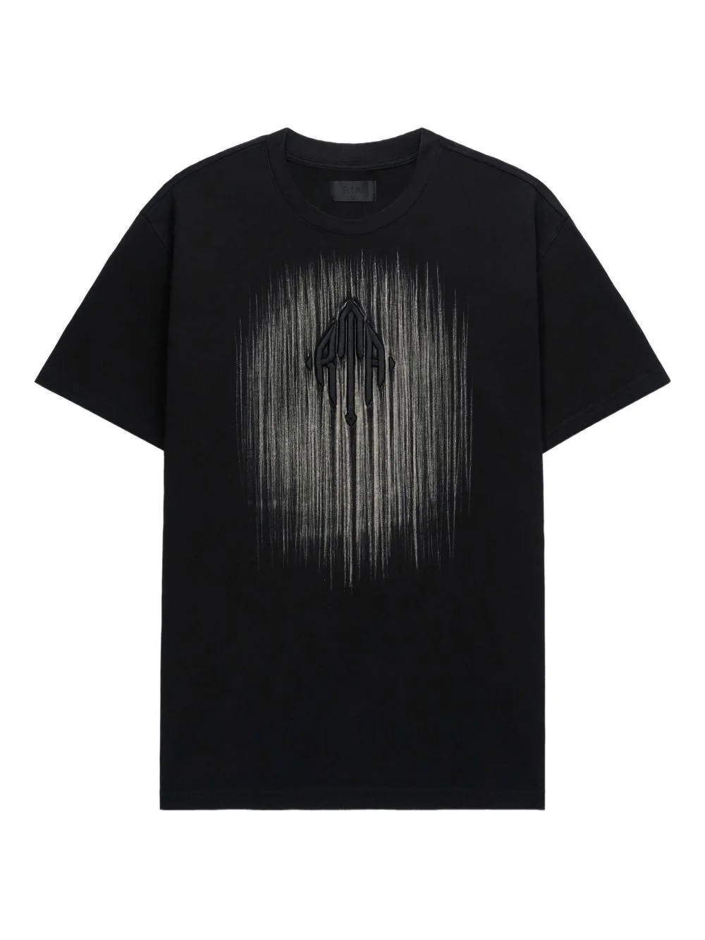 etched-monogram t-shirt - 1