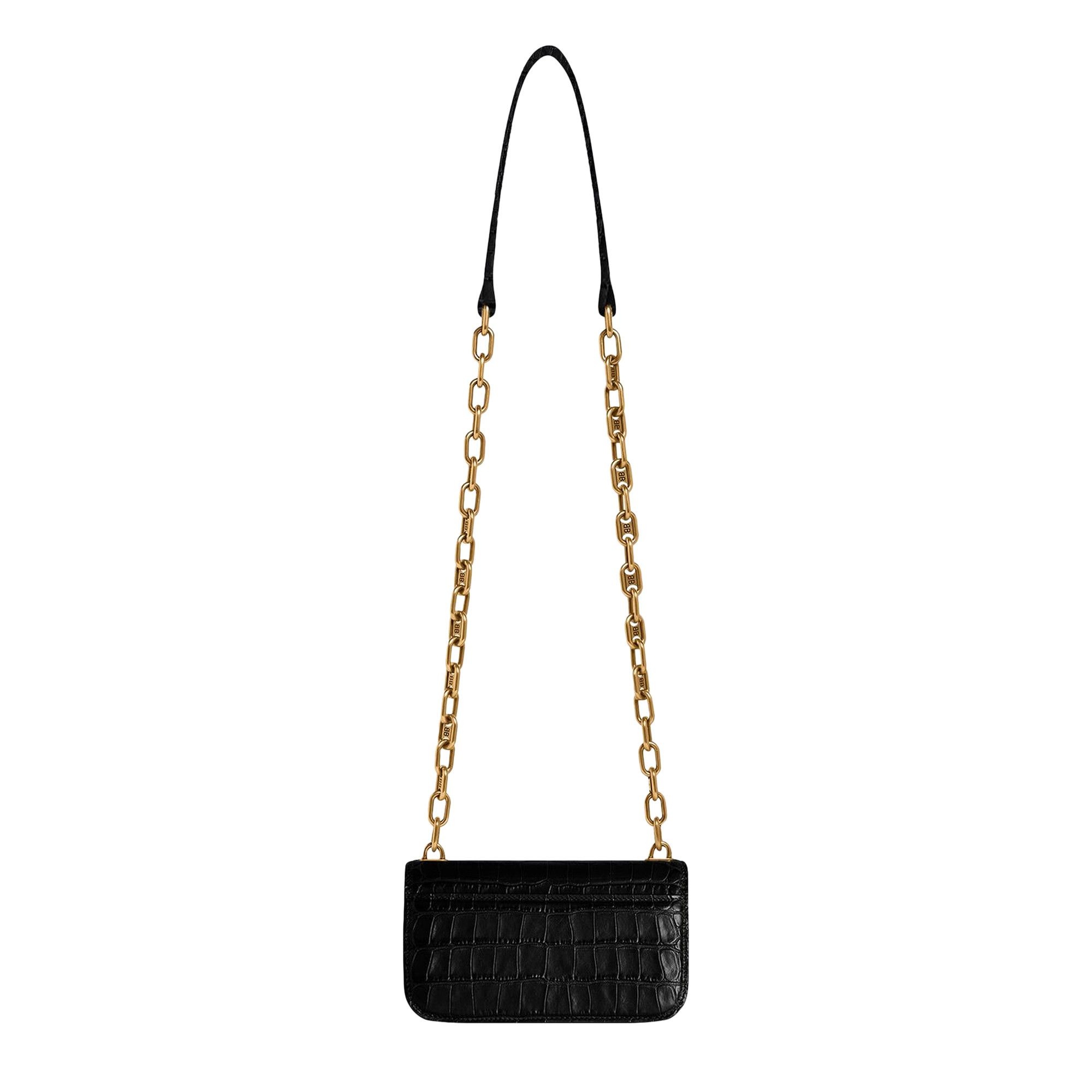 Balenciaga Gossip XS Bag With Chain 'Black' - 2