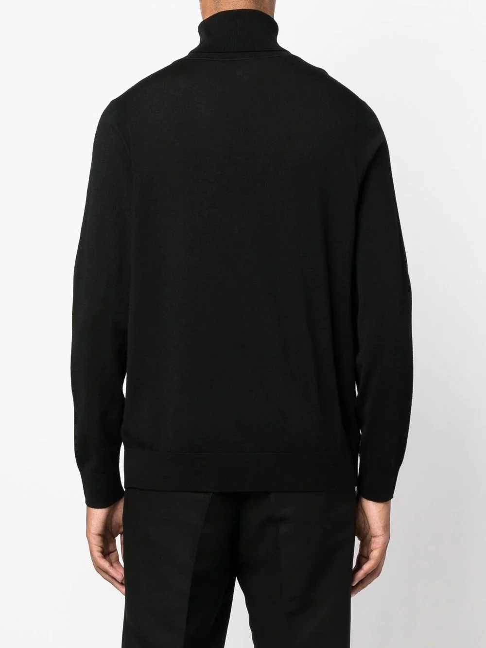 long-sleeve roll-neck jumper - 4