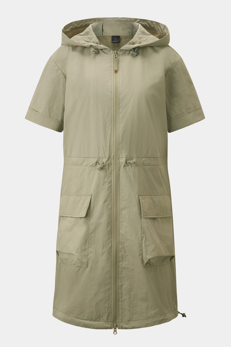 Ronny functional dress in Khaki 1