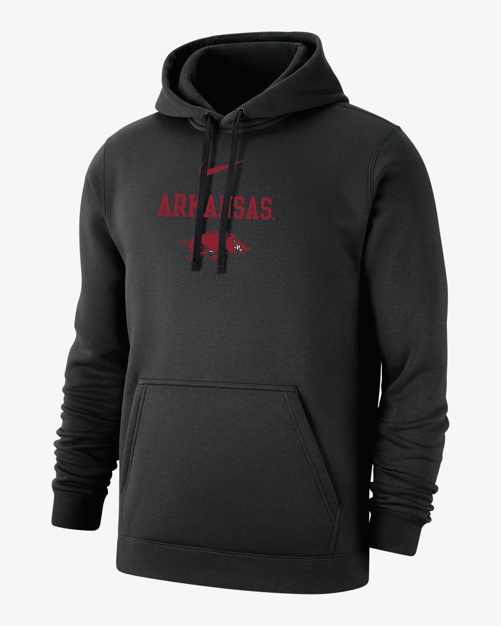 Arkansas Club Fleece Nike Men's College Hoodie - 1