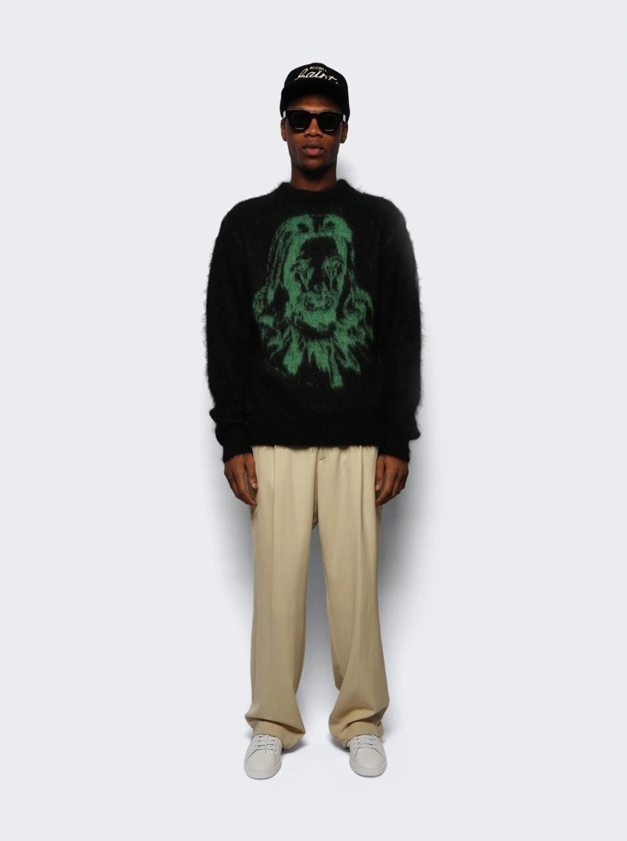 X Born X Raised Clown Knit Sweater Black - 6