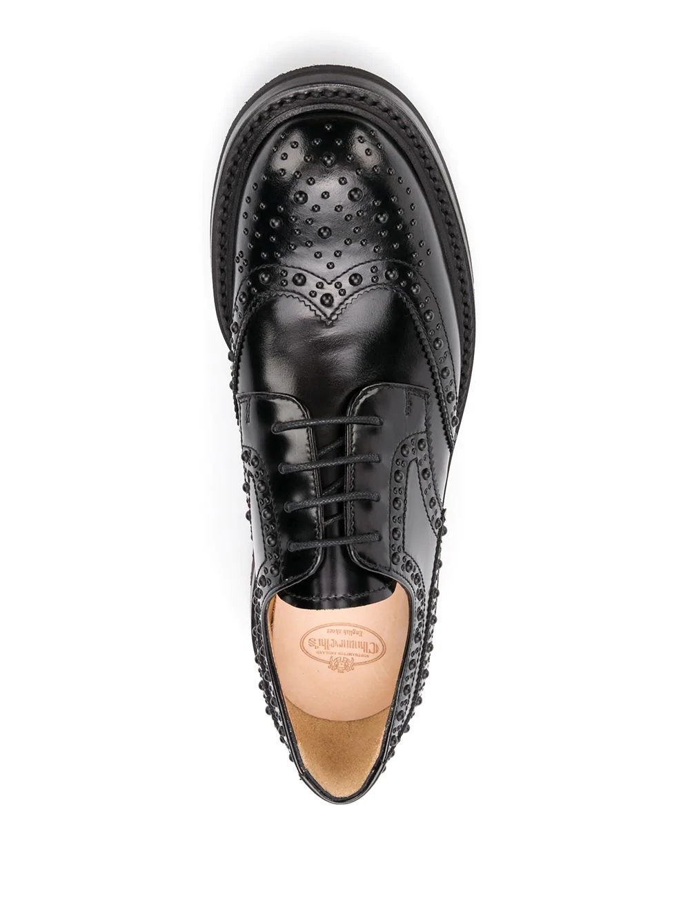 pebbled brogues - 4