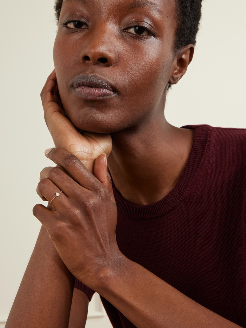 PERSÉE Floating 18-karat Gold Diamond Ring outlook