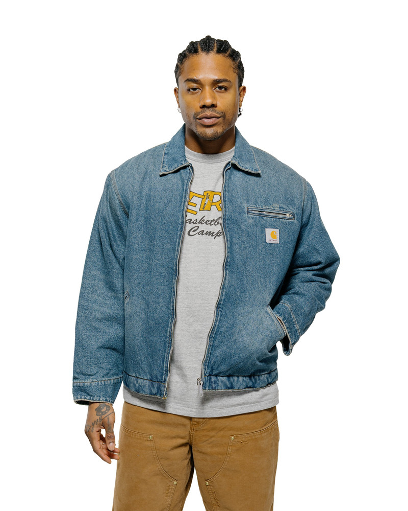 Carhartt WIP Carhartt W.I.P. OG Detroit Jacket Blue Grind Wash outlook