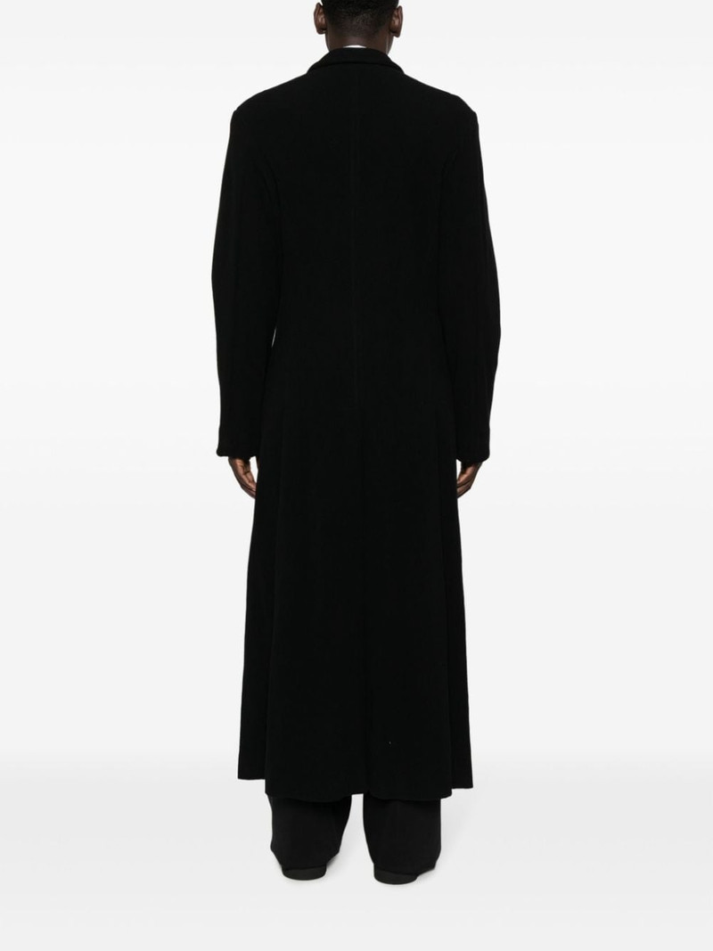 notched-lapels single-breasted coat 4