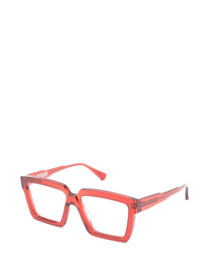 Kuboraum square-frame glasses outlook