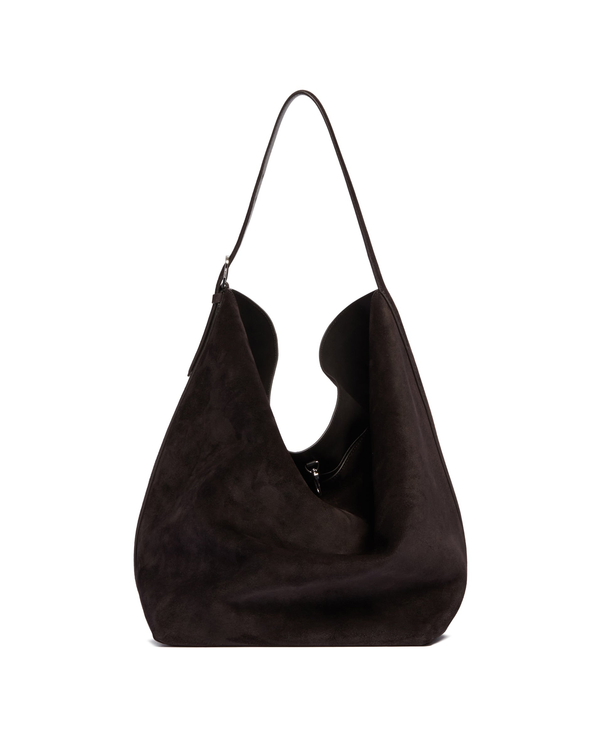 Brown Belted Tote Bag - 1