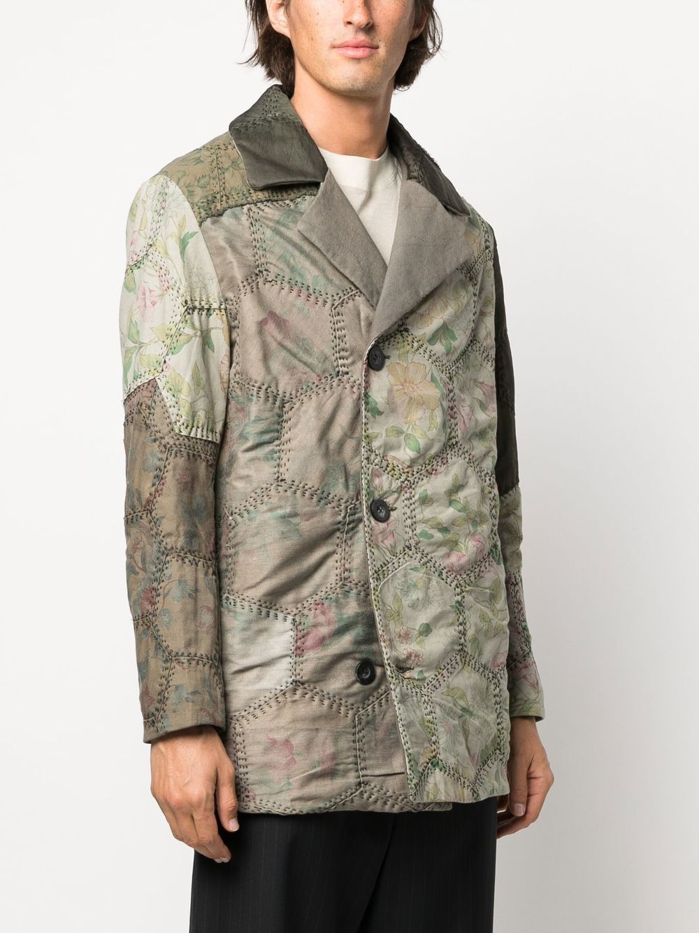 Jacob quilted pea coat - 3