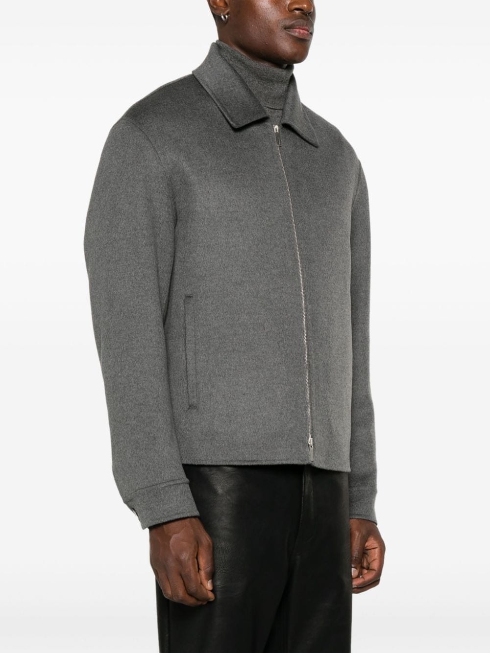 zip-up jacket - 3