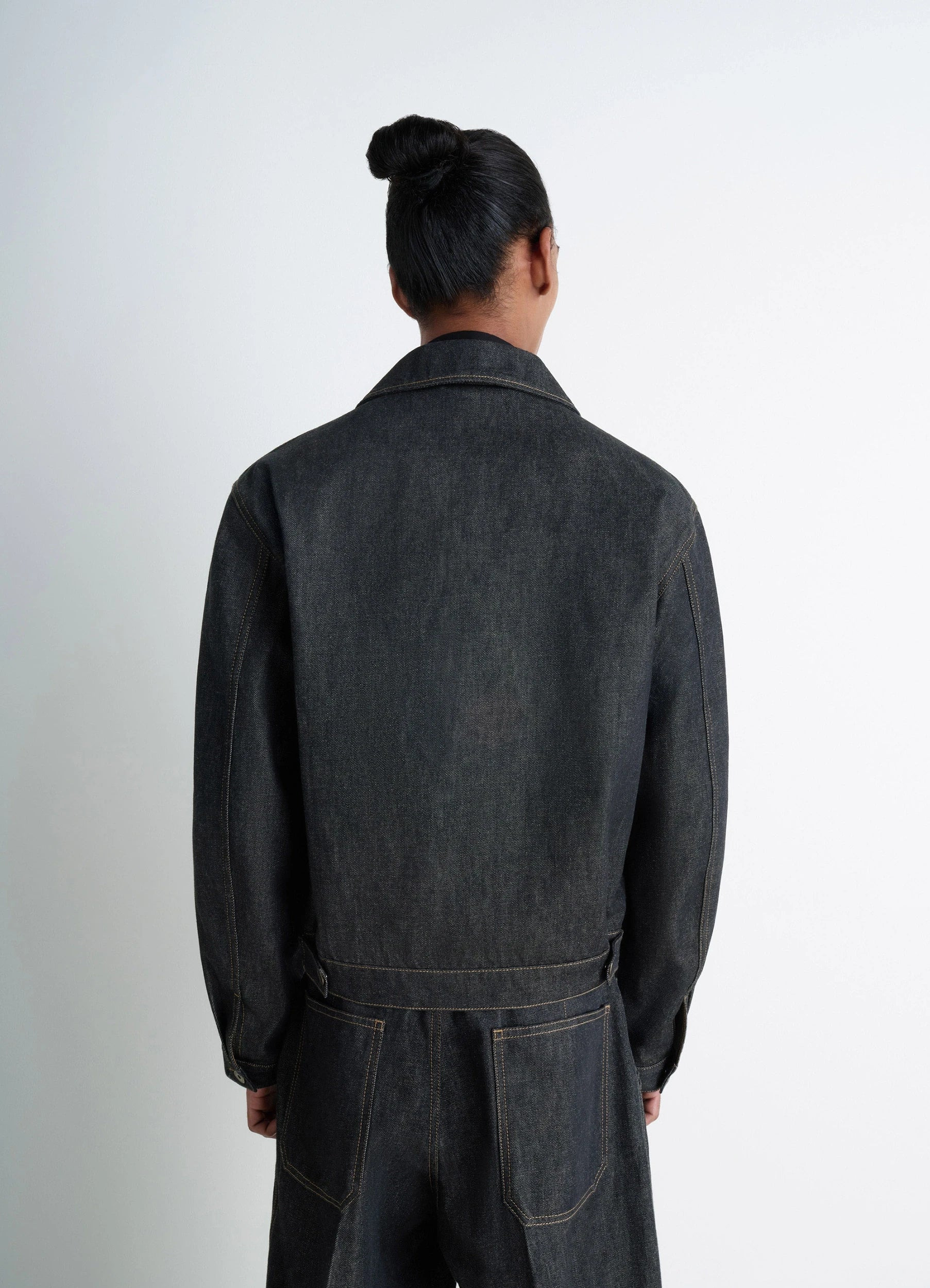 LEMAIRE │ LEATHER TRUCKER JACKET Lemaire TRUCKER JACKET | REVERSIBLE